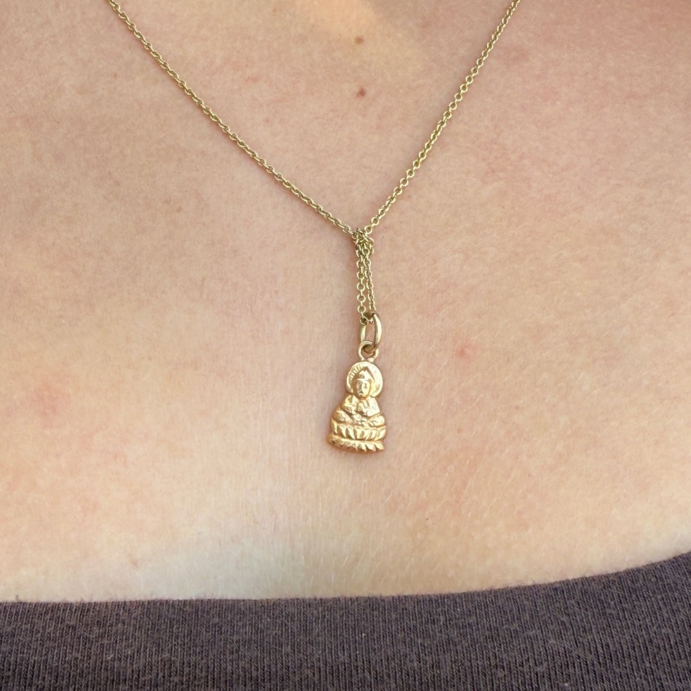 18K Buddha Charm